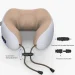 مخدة مساج الرقبة الذكية بتصميم U قابلة للشحن والتنقل مخدة مساج الرقبة الذكية بتصميم U قابلة للشحن والتنقل