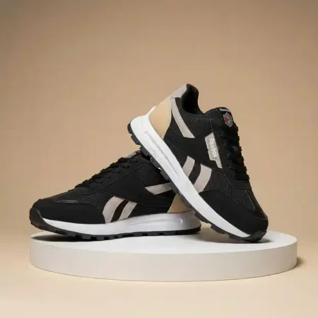 حذاء ريبوك Reebok رجالي شبك وجلد فاخر بنعل PVC مريح حذاء ريبوك Reebok رجالي شبك وجلد فاخر بنعل PVC مريح