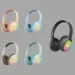 سماعة هيدفون مضيئة Lelisu LS-257 باضاءة LED وصوت ستيريو مريح