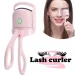 مكبس رموش كهربائي حراري بتدفئة سريعة وشحن Usb