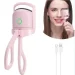 مكبس رموش كهربائي حراري بتدفئة سريعة وشحن Usb