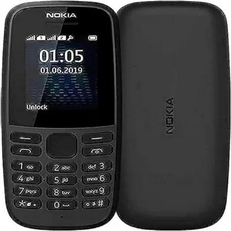 موبايل نوكيا 105 Dual SIM شريحتين بطارية طويلة شبكة 2G