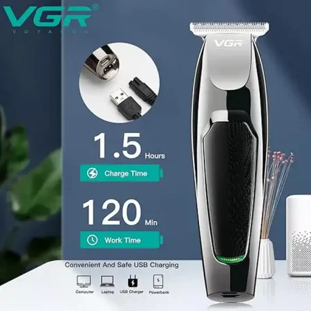 ماكينة حلاقة VGR V030 للشعر واللحية احترافية ماكينة حلاقة VGR V030 للشعر واللحية احترافية