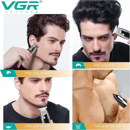 ماكينة حلاقة VGR V030 للشعر واللحية احترافية ماكينة حلاقة VGR V030 للشعر واللحية احترافية