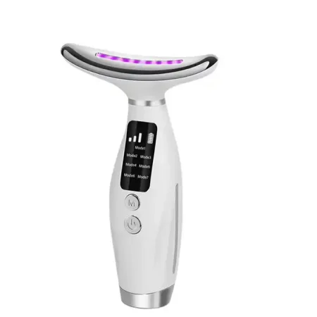 جهاز شد الوجه الرقبة Face Lifting بـ7 الوان LED وEMS لمحاربة التجاعيد جهاز شد الوجه الرقبة Face Lifting بـ7 الوان LED وEMS لمحاربة التجاعيد