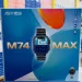 ساعة سمارت M74 Max باكدچ 6 ستراب وهديه ساعة معدن كلاسيك