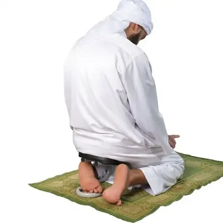 كرسي صلاة لكبار السن مريح مع دعم سجود ومقعد مبطن كرسي صلاة لكبار السن مريح مع دعم سجود ومقعد مبطن