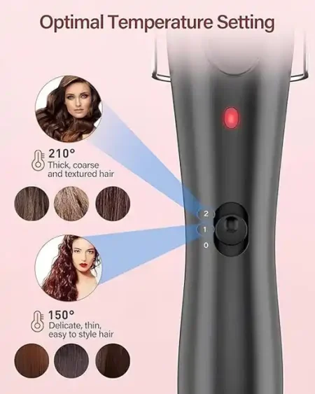 مكواة تمويج شعر ثلاثية Cronier Hair Waver براميل سيراميك سريع مكواة تمويج شعر ثلاثية Cronier Hair Waver براميل سيراميك سريع