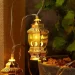 فرع نور رمضان فانوس ذهبي نحاس لإضاءة زينة البيت الرمضانية فرع نور رمضان فانوس ذهبي نحاس لإضاءة زينة البيت الرمضانية