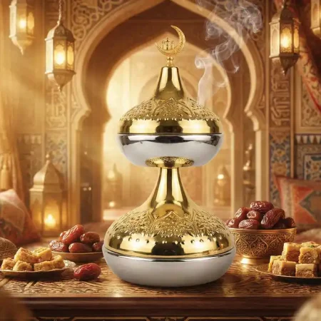 كاندي تماره دورين معدن لتقديم التمر والحلويات بتصميم رمضاني