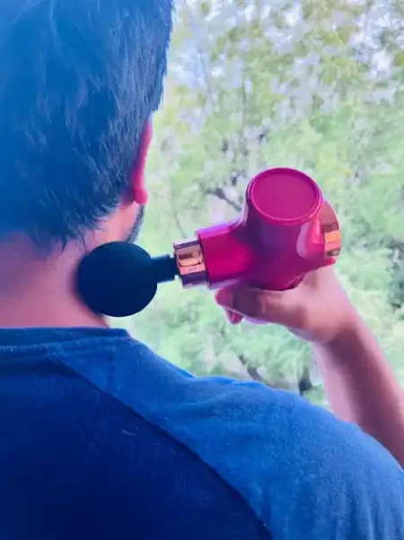 جهاز مساج للجسم كهربائي محمول لتدليك العضلات والاعصاب والظهر جهاز مساج للجسم كهربائي محمول لتدليك العضلات والاعصاب والظهر