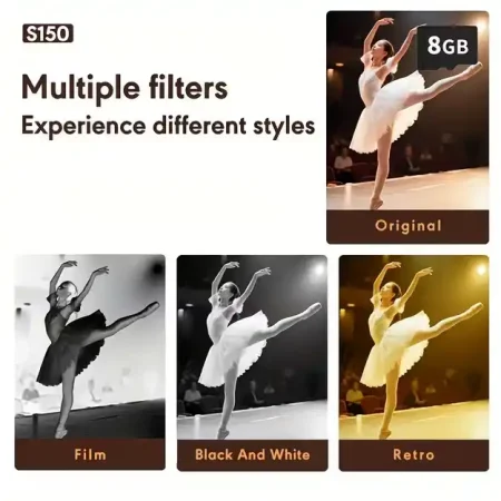 كاميرا تصوير صغيرة ميني S150 فيديو 1080 بيكسل وشاشة عرض كاميرا تصوير صغيرة ميني S150 فيديو 1080 بيكسل وشاشة عرض