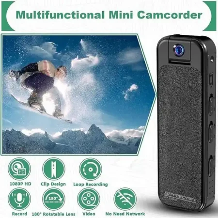 كاميرا مراقبة صغيرة جدا تصوير Full Hd مع Wifi ورؤية ليلية
