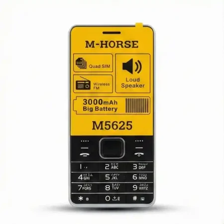 موبايل ام هورس M5625 كاميرا بفلاش 4 خطوط اتصال وبطارية قوية موبايل ام هورس M5625 كاميرا بفلاش 4 خطوط اتصال وبطارية قوية