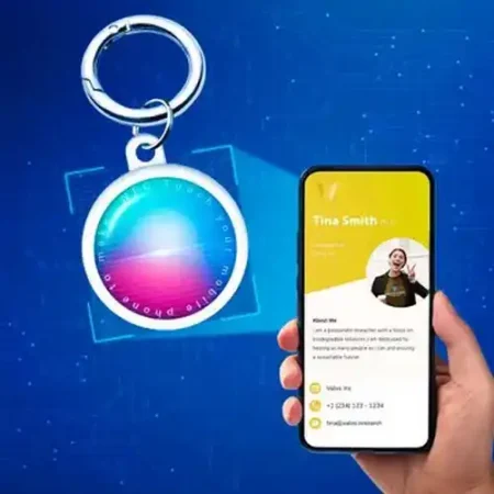 ميدالية Nfc ذكية للاندرويد لمشاركة البيانات بسرعة