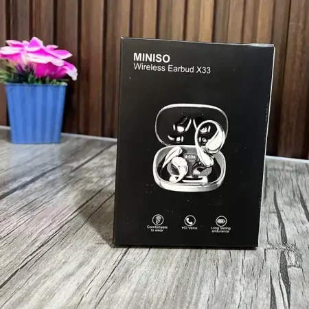 سماعة ترجمة فورية لاسلكية Miniso X33 ايربودز ذكية سماعة ترجمة فورية لاسلكية Miniso X33 ايربودز ذكية