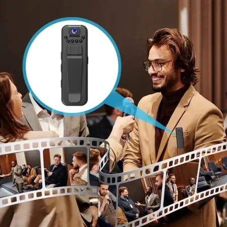 كاميرا جسم ذكية صغيرة بدقة 1080P تدعم الواي فاي كاميرا جسم ذكية صغيرة بدقة 1080P تدعم الواي فاي