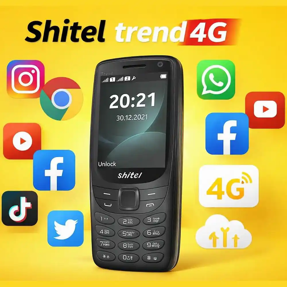 موبايل شتيل تاتش وزراير بنظام اندرويد ويدعم 4G