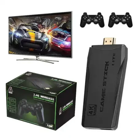جهاز العاب Game Stick 4K مع 10000 لعبة بدون انترنت جهاز العاب Game Stick 4K مع 10000 لعبة بدون انترنت