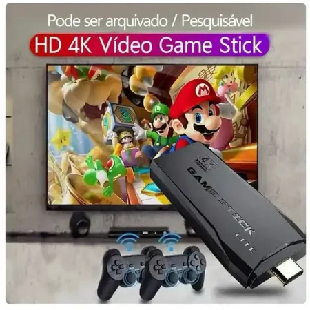 جهاز العاب Game Stick 4K مع 10000 لعبة بدون انترنت جهاز العاب Game Stick 4K مع 10000 لعبة بدون انترنت