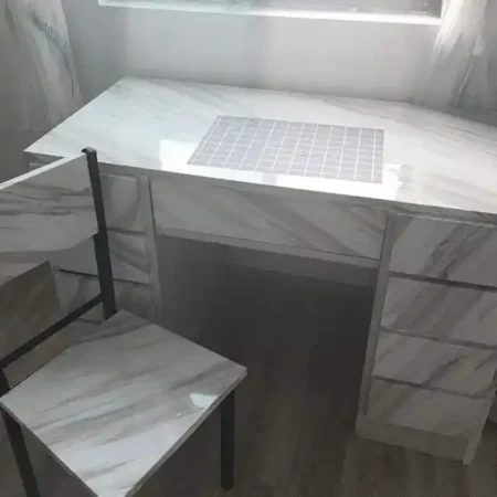 رول استيكر رخامي حراري للمطبخ مقاوم للماء سهل التنظيف
