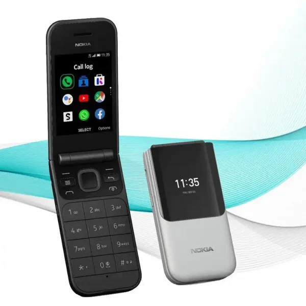 موبايل نوكيا فليب 2720 قابل للطي بشريحتين وشبكة 4G موبايل نوكيا فليب 2720 قابل للطي بشريحتين وشبكة 4G