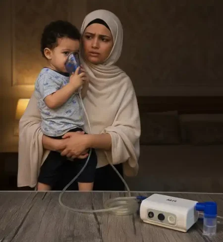 جهاز استنشاق نيبولايزر محمول للاطفال والكبار جهاز استنشاق نيبولايزر محمول للاطفال والكبار