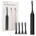 فرشاة اسنان كهربائية بالشحن مع 4 رؤوس و6 أوضاع فرشاة اسنان كهربائية بالشحن مع 4 رؤوس و6 أوضاع